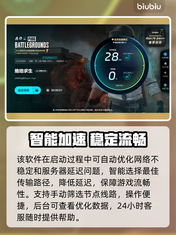 🔥绝地求生闪退救星！✨加速工具一键解决！🚀截图5