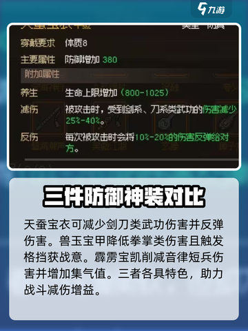 大侠立志传🔥金色防具全解析！效果逆天不容错过截图2