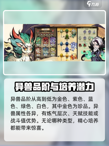 【山海经北荒卷】游戏异兽图鉴大曝光！🔥快来看👇截图3