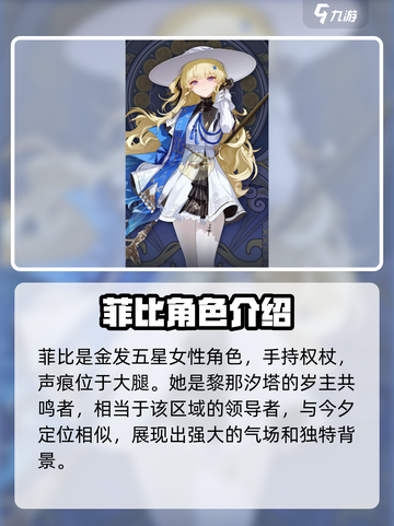 鸣潮⚡菲比角色揭秘🔥游戏必备攻略！截图2