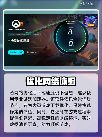🎮守望先锋2下载龟速？加速器来救场！截图5
