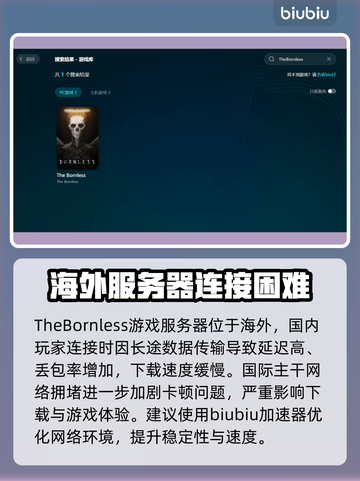 《TheBornless》下载慢？无生者加速秘籍💥🔥截图2
