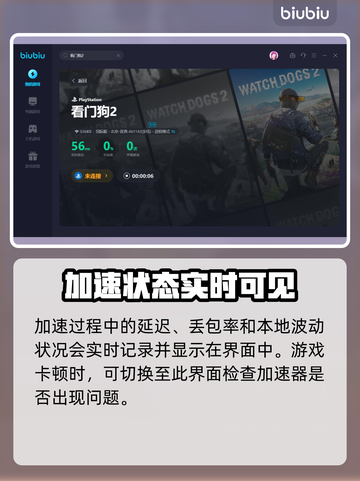 看门狗2✅加速神器推荐，流畅玩到飞起！截图7