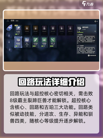 荒野起源回路怎么玩介绍截图2