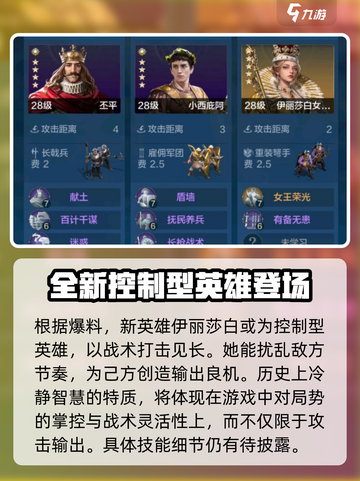 世界启元伊丽莎白介绍介绍截图2