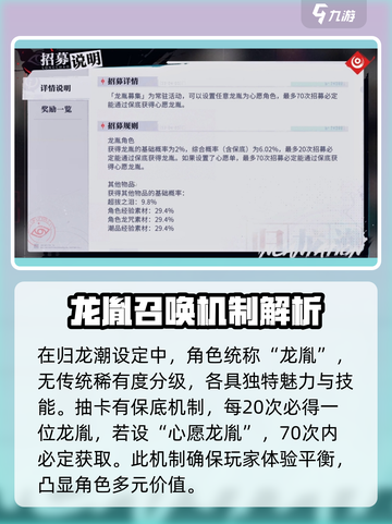 归龙潮✨500抽必中？揭秘抽卡机制真相！截图2
