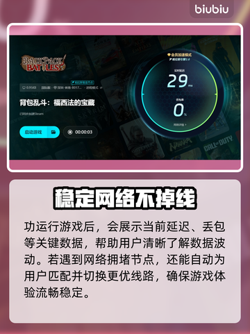背包乱斗黑屏闪退？❌延迟丢包解决方法来了！🔥截图6