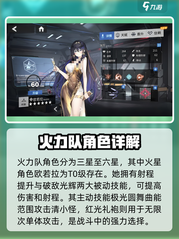 银河境界线火力队有哪些角色介绍截图2