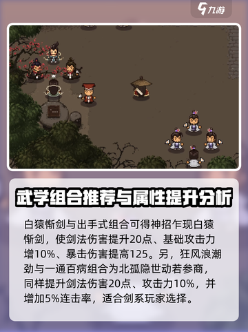 大江湖之苍龙与白鸟武学特性怎么组合介绍截图2