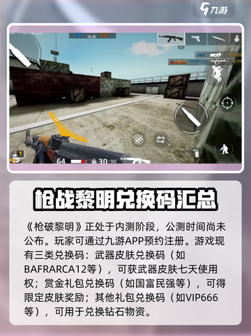 枪破黎明角色兑换码有哪些介绍截图2