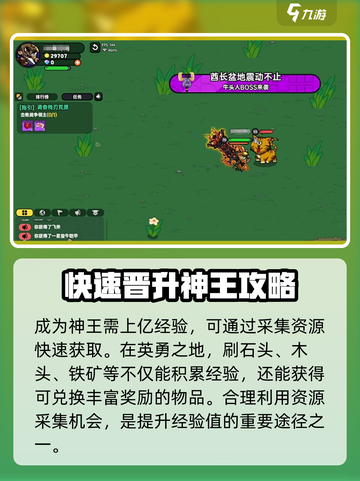 英勇之地🔥快速晋升神王经验大公开！💥截图2