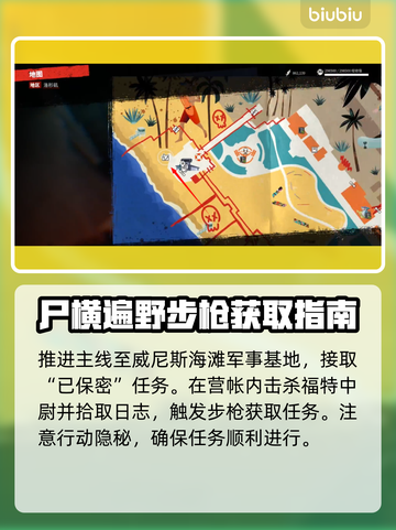 死亡岛2🔥传奇武器全收集位置详解攻略！💡截图9