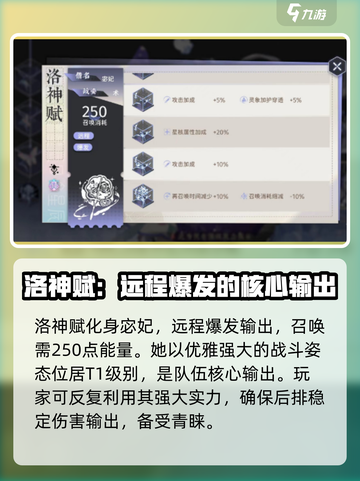 《洛神赋》咏月风雅，技能全揭秘💥游戏党必看！截图2