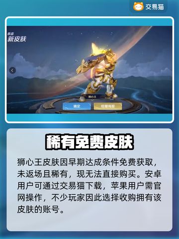 王者荣耀狮心王竟卖这个价？💰💥截图2