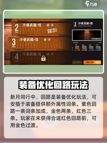 新月同行🔥回路玩法解析，掌握核心功能轻松上分！截图2