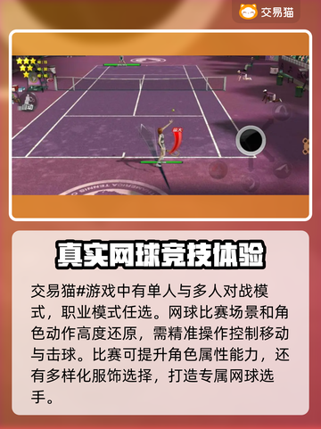 冠军网球账号购买平台大揭秘🔥🎮截图2