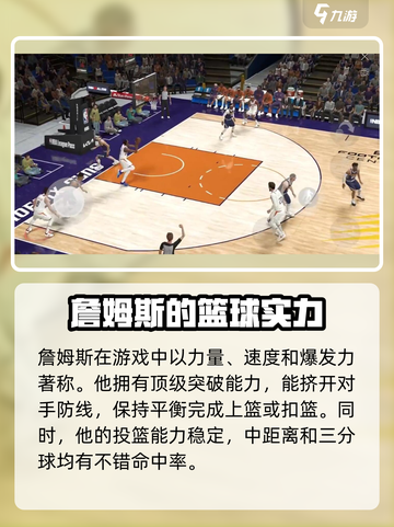 美职篮全明星詹姆斯介绍介绍截图2