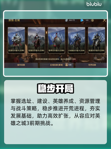 🔥《英雄之城3》开荒神操作💥截图5