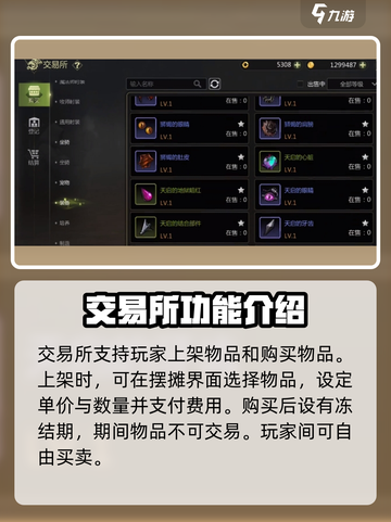 龙之谷世界交易所怎么玩介绍截图4