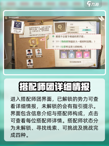 无限暖暖搭配势力是什么介绍截图4