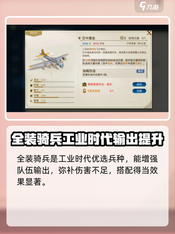 世界启元工业时代兵种有哪些介绍截图3