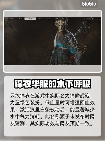 黑神话悟空🔥云纹锦衣获取方法与特效展示截图3