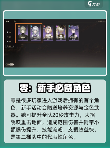 黑色信标角色强度榜单介绍截图4