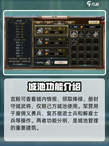 三国群英传国战版🔥城内设施全揭秘！💡截图3