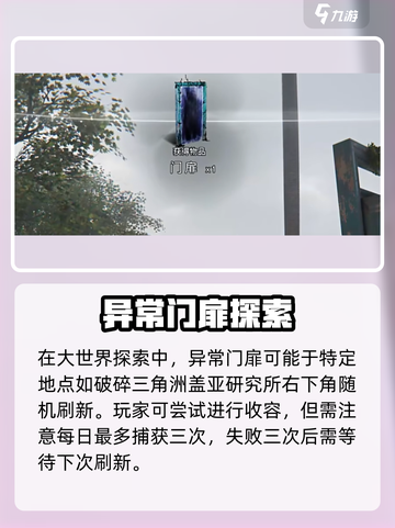 🎮七日世界门扉收容秘籍！轻松通关🔥截图5