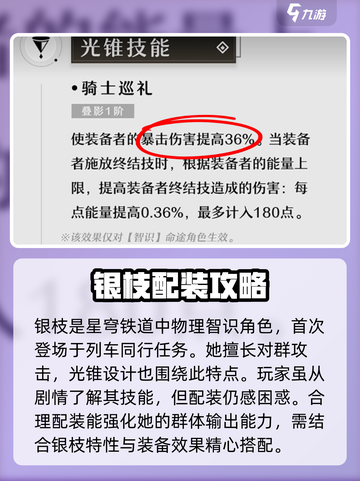 崩坏星穹铁道：银枝光锥🔥配装全解析！✨截图2
