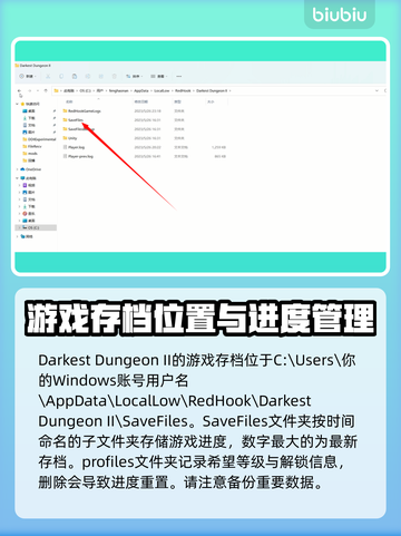 暗黑地牢2💡存档位置大揭秘！📍截图2