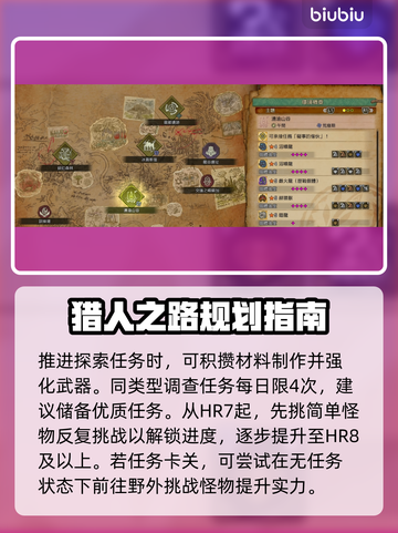 怪物猎人崛起⚡快速提升HR等级秘籍🔥截图4