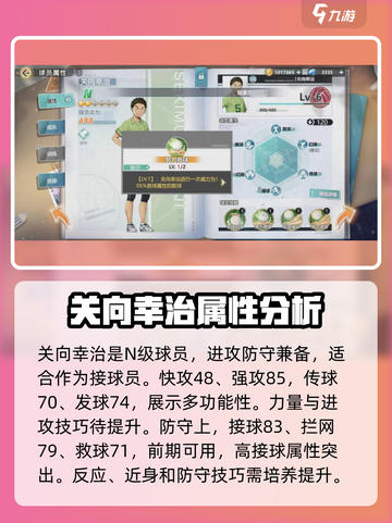排球少年手游🔥关向幸治：方头天才的逆袭之路✨截图2