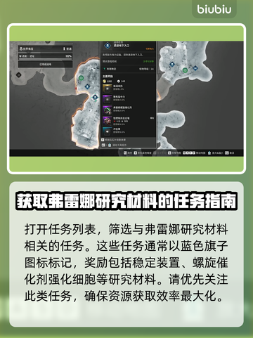 原神：快速获取弗雷娜研究材料的方法🔥截图2