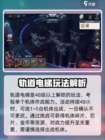 高达钢铁之诗🔥轨道电梯玩法大揭秘！⚡截图2