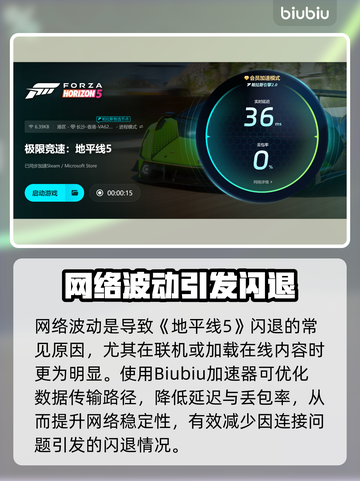 🎮地平线5闪退？速用加速器解决！💥截图4