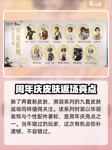 第五人格七周年返场皮肤介绍介绍截图3