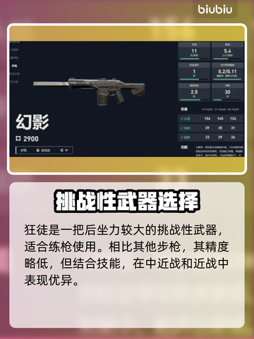 无畏契约萌新必看！新手武器推荐💥🔥截图3