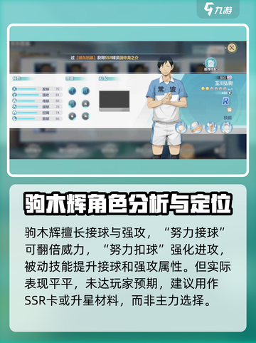 排球少年手游🔥常波高中强力球员大盘点！💥截图3
