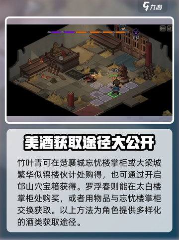 大侠立志传乙级酒有哪些介绍截图3