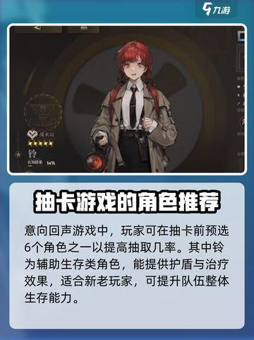 异象回声🔥预抽卡必选角色攻略🌟截图2
