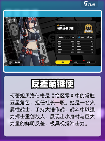绝区零白熊重工角色大揭秘💥🎮截图2