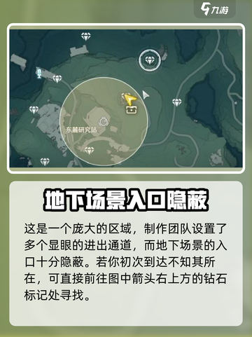 鸣潮⚡东麓研究站地下入口位置🔥游戏秘境探索！截图2