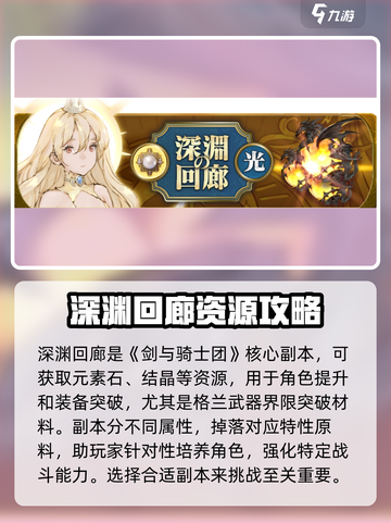 剑与骑士团深渊回廊🔥玩法全攻略来啦！截图2