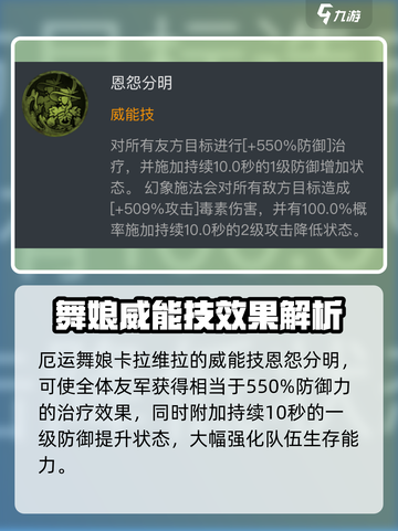 🔥龙息神寂：厄运舞娘技能全面解析！🎮截图2