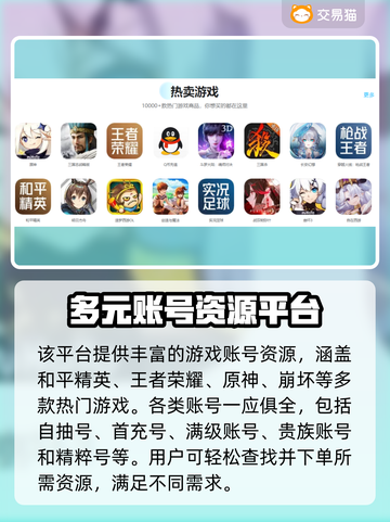 王者荣耀买号就上交易猫！安全靠谱✔截图6