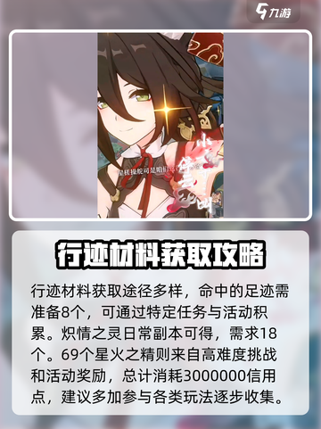 崩坏星穹铁道忘归人突破材料有哪些介绍截图4