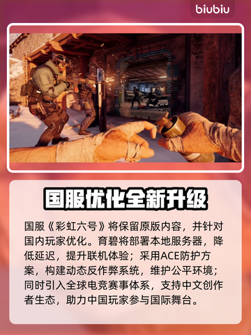 🎮彩虹六号国服首测时间曝光！截图3