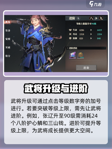三国志幻想大陆2枭之歌武将升级教程介绍截图2