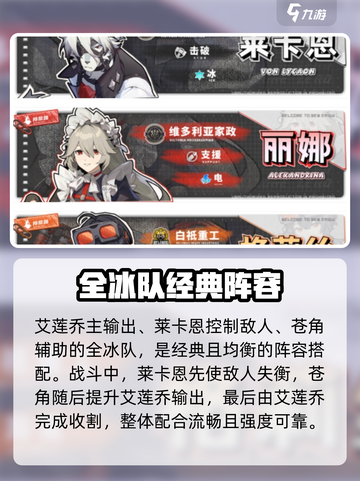 绝区零卡莱恩配队思路介绍截图3